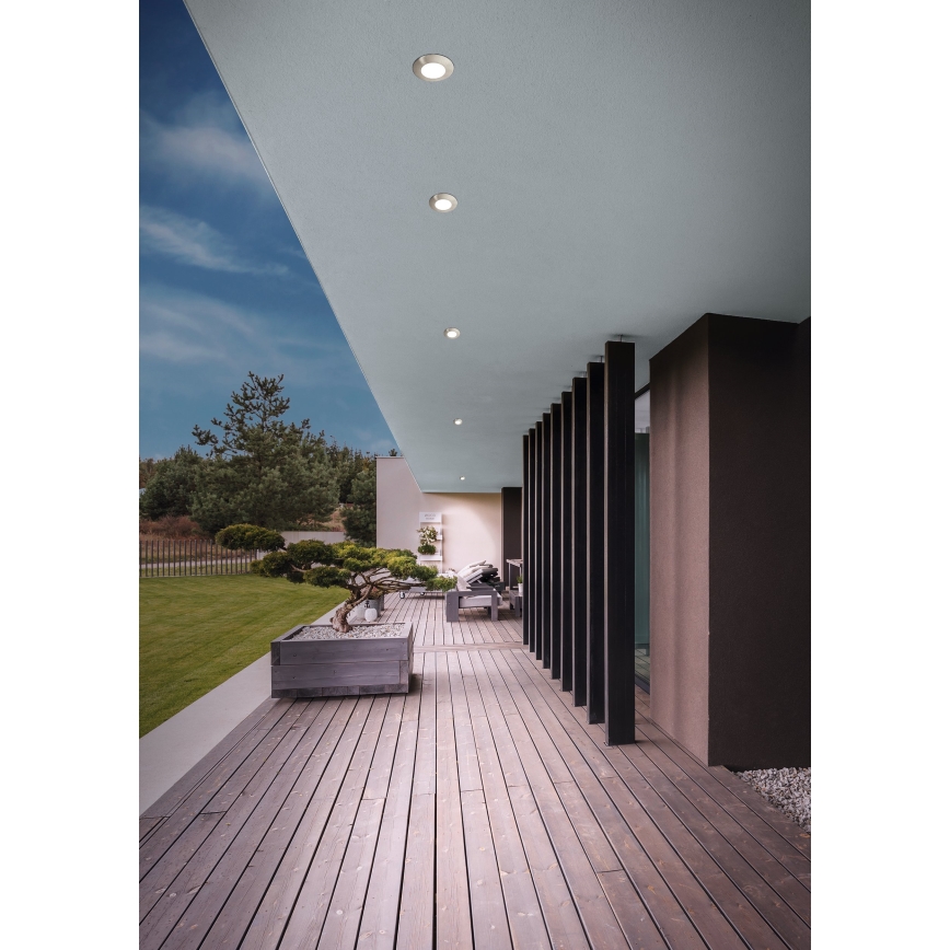 Eglo - LED Vannas istabas iegremdējama lampa 1xGU10/5W/230V IP65