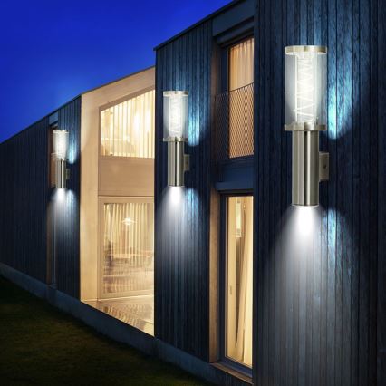 Eglo 94095 - LED āra sienas lampa TRONO 2xGU10/5W/230V IP44