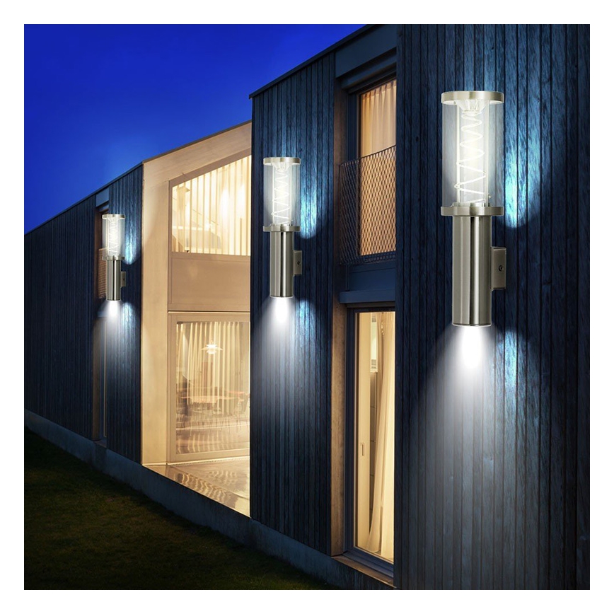 Eglo 94095 - LED āra sienas lampa TRONO 2xGU10/5W/230V IP44