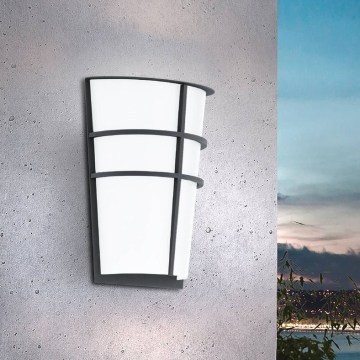 Eglo 94138 - LED āra sienas gaismeklis BREGANZO 2xLED/2,5W/230V IP44