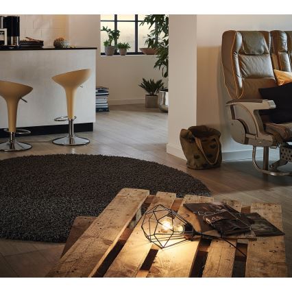 Eglo - Kontaktligzdas galda lampa 1xE27/60W/230V