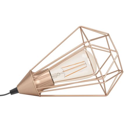 Eglo 94197 - Galda lampa TARBES ar spraudni 1xE27/60W/230V