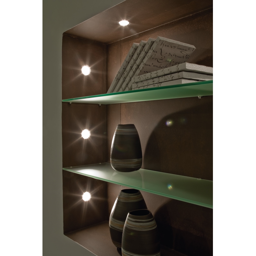 Eglo - komplekts 3x LED iebūvējamie griestu gaismekļi PENETO 1xGU10-LED/3W/230V