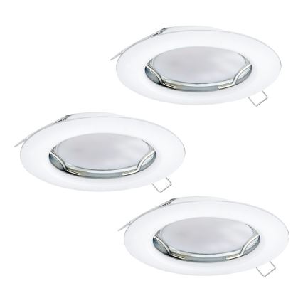 Eglo - KOMPLEKTS 3x LED piekaramo griestu gaismeklis PENETO 3xGU10-LED/3W/230V