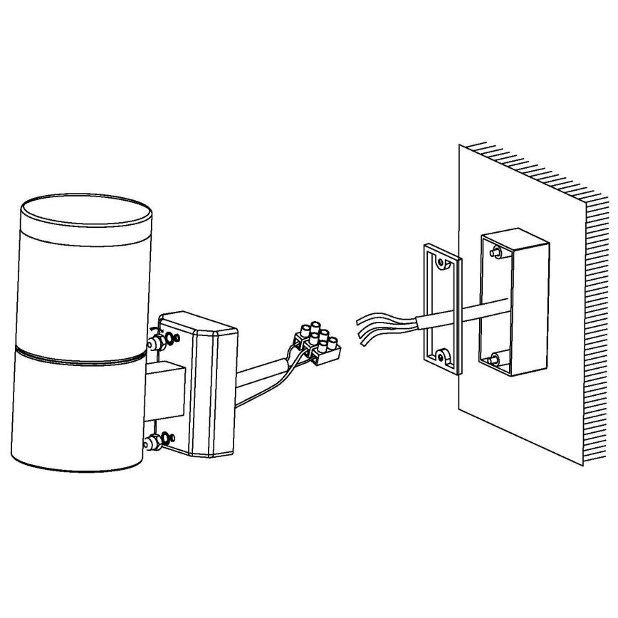 Eglo - LED āra apgaismojums LED/3,7W/230V IP44