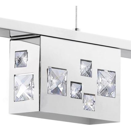 Eglo 94293 - LED lustra uz kabeļa TRESANA 4xLED/5,8W/230V