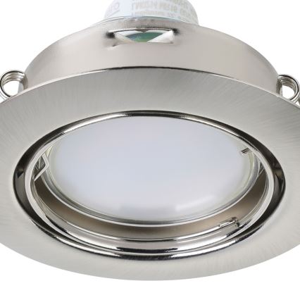 Eglo - KOMPLEKTS 3x LED Iegremdēts Apgaismojums PENETO 3xGU10-LED/5W/230V