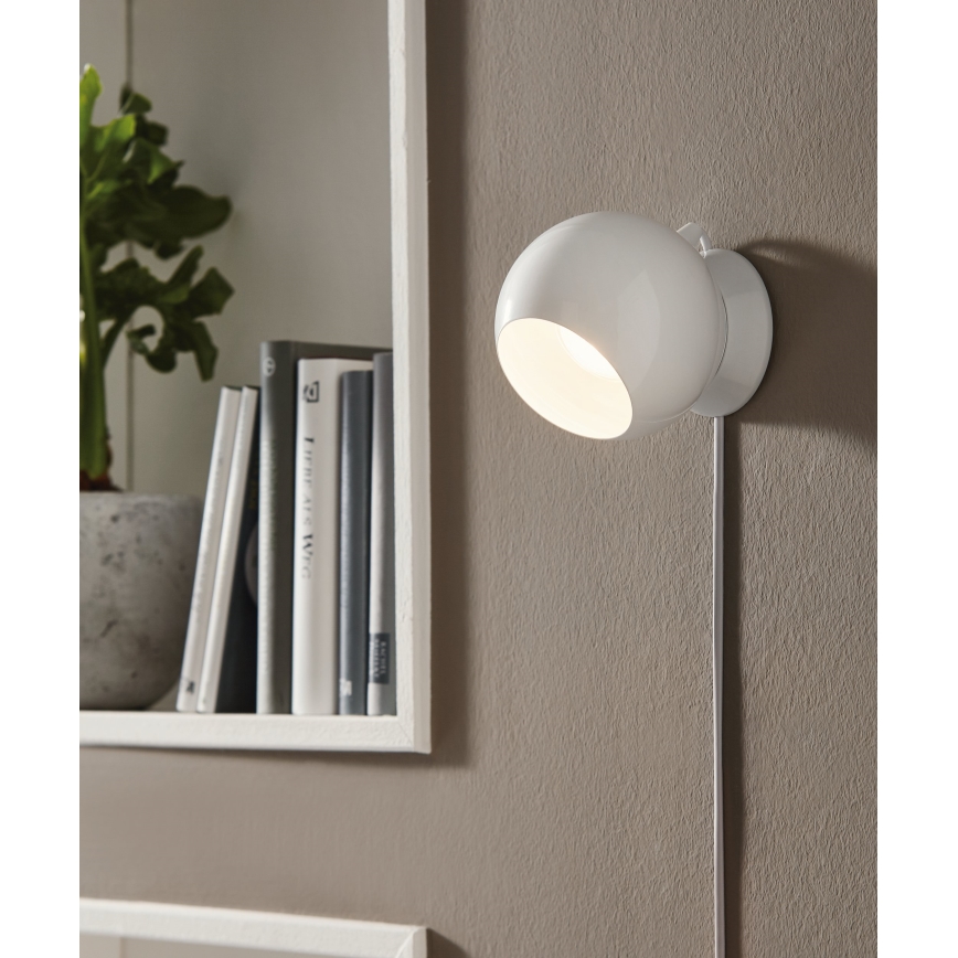 Eglo - LED galda/sienas lampa 1xGU10/2,8W/230V balta