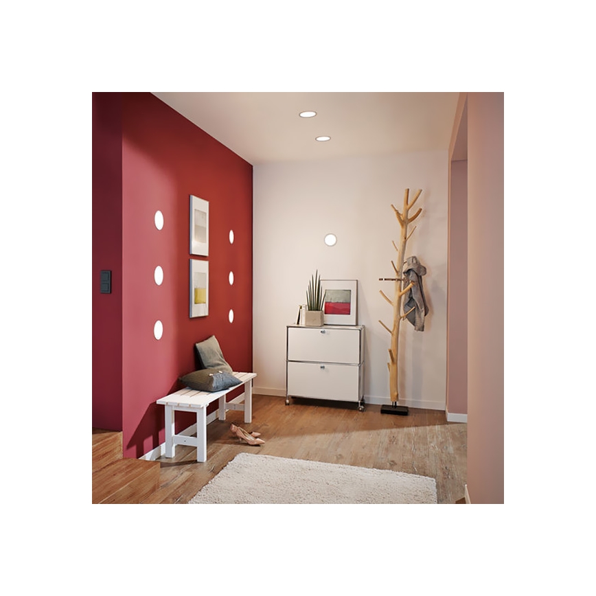 Eglo 94521 - LED iebūvējams gaismeklis FUEVA 1xLED/5,5W/230V Ø 12 cm