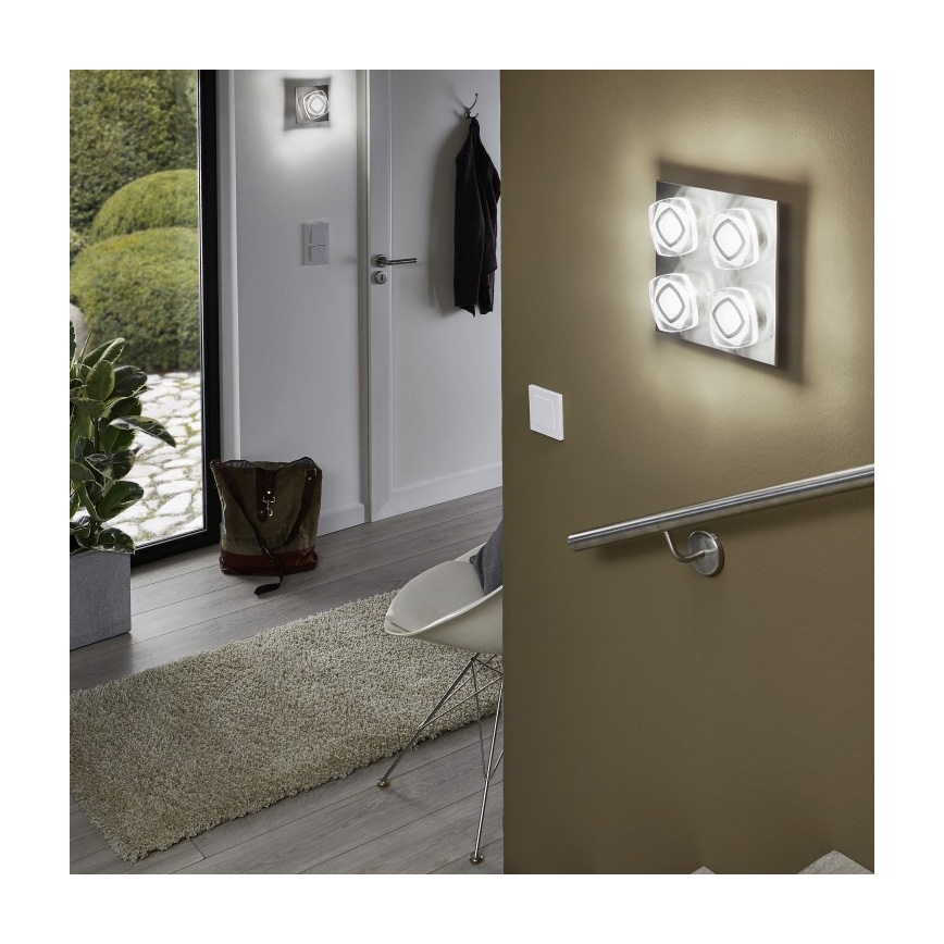 Eglo 94572 - LED griestu gaismeklis MARCHESI 4xLED/4.5W/230V