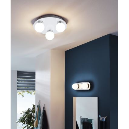 Eglo - LED vannas istabas lampa 3xLED/3,3W/230V IP44