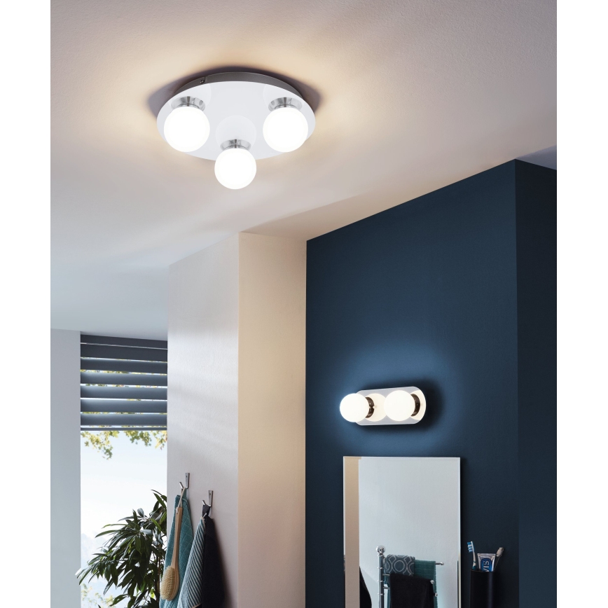 Eglo - LED vannas istabas lampa 3xLED/3,3W/230V IP44