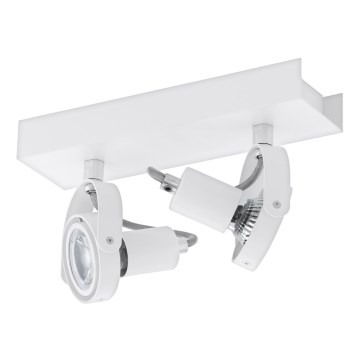 Eglo 94647 - LED lampa NOVORIO 2xGU10-LED/5W/230V