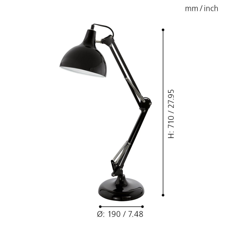 Eglo - Galda lampa 1xE27/40W/230V