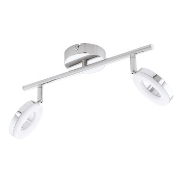 Eglo 94757 - LED vannas istabas lampa GONARO 2xLED/3,8W/230V IP44