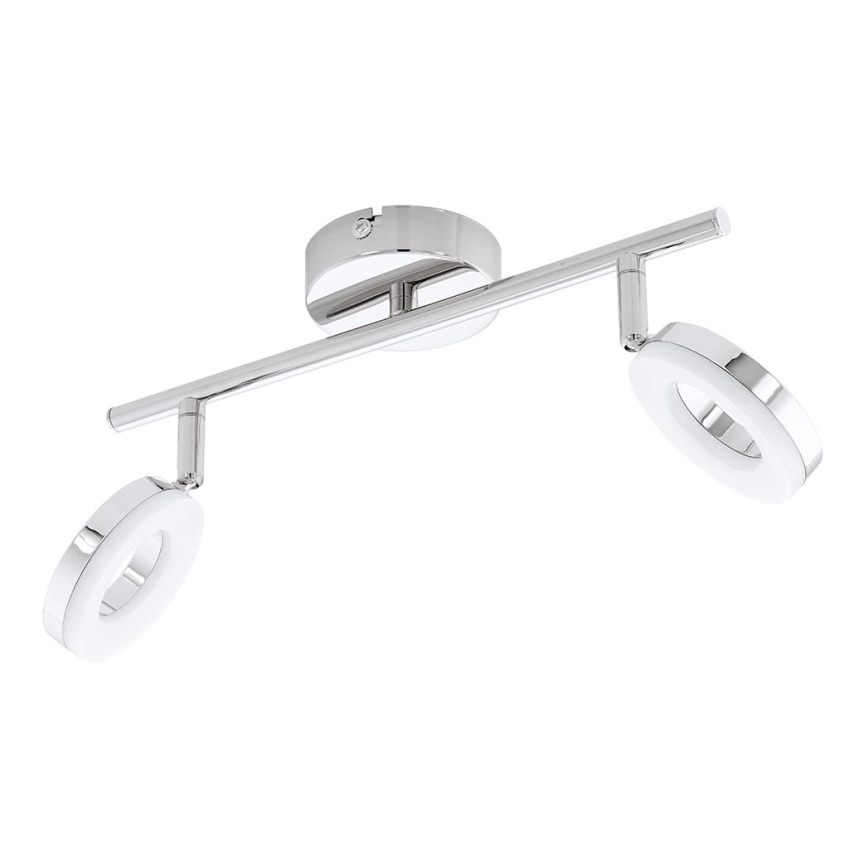 Eglo 94757 - LED vannas istabas lampa GONARO 2xLED/3,8W/230V IP44