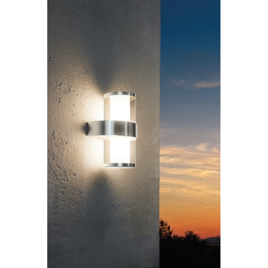 Eglo - Āra sienas gaismeklis 2xLED/3.7W/230V