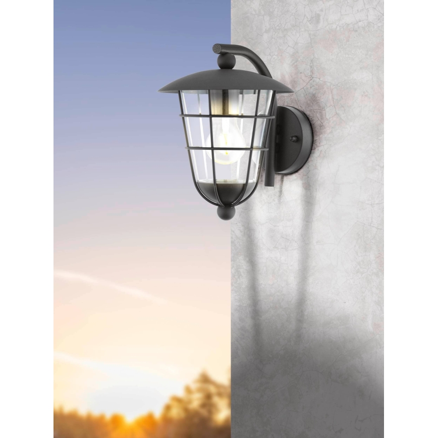 Eglo - LED Āra gaismeklis 1xE27/8,5W/230V IP44