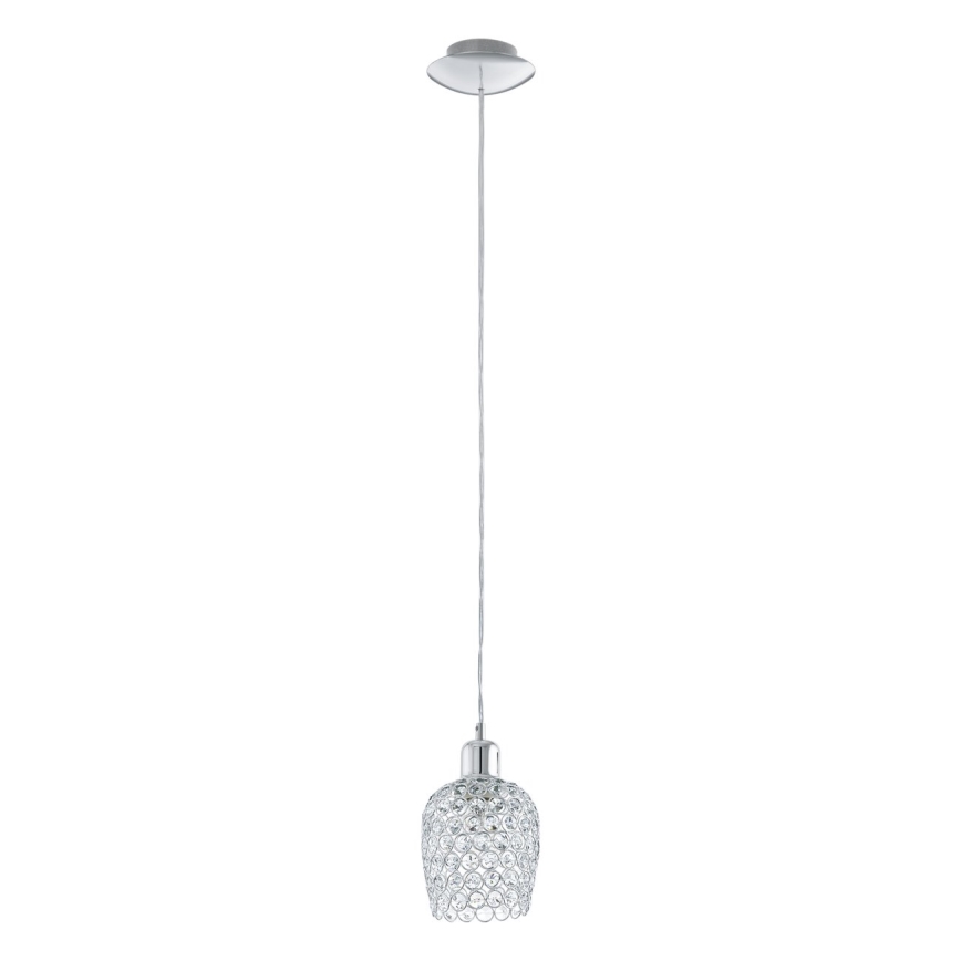 Eglo - Kristāla lustra 1xE27/60W/230V