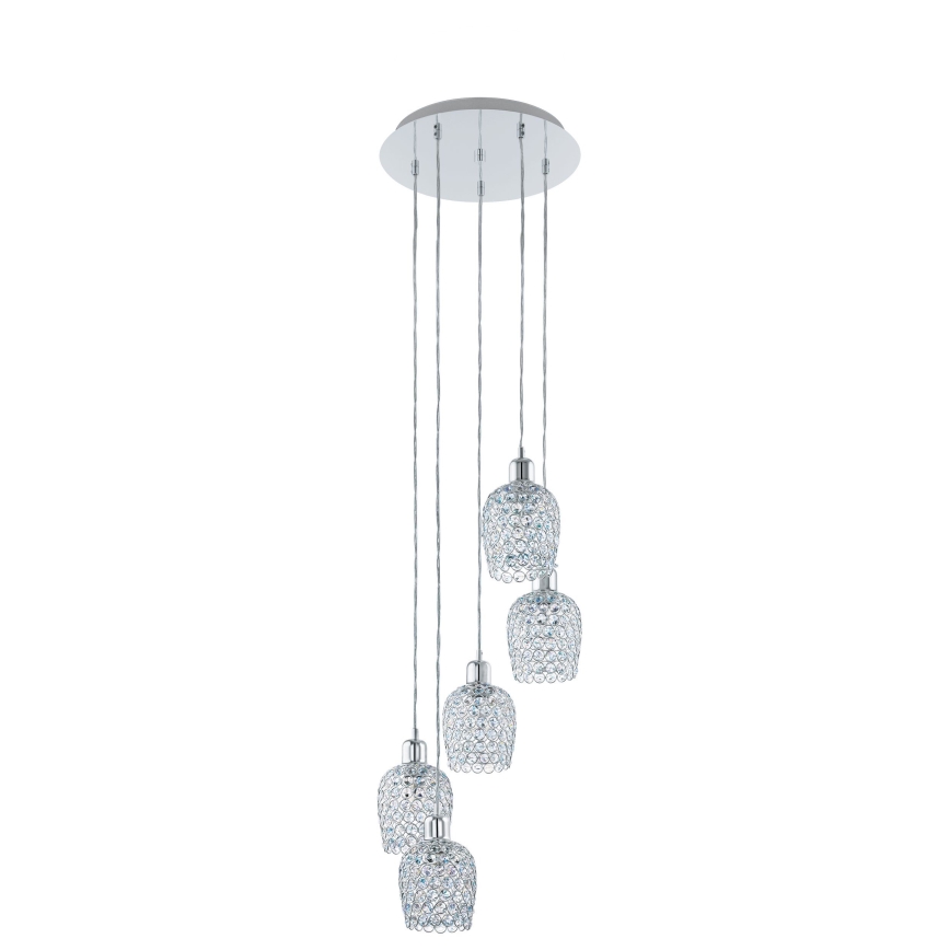 Eglo - Lustra ar auklu 5xE27/60W/230V