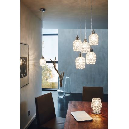 Eglo - Lustra ar auklu 5xE27/60W/230V
