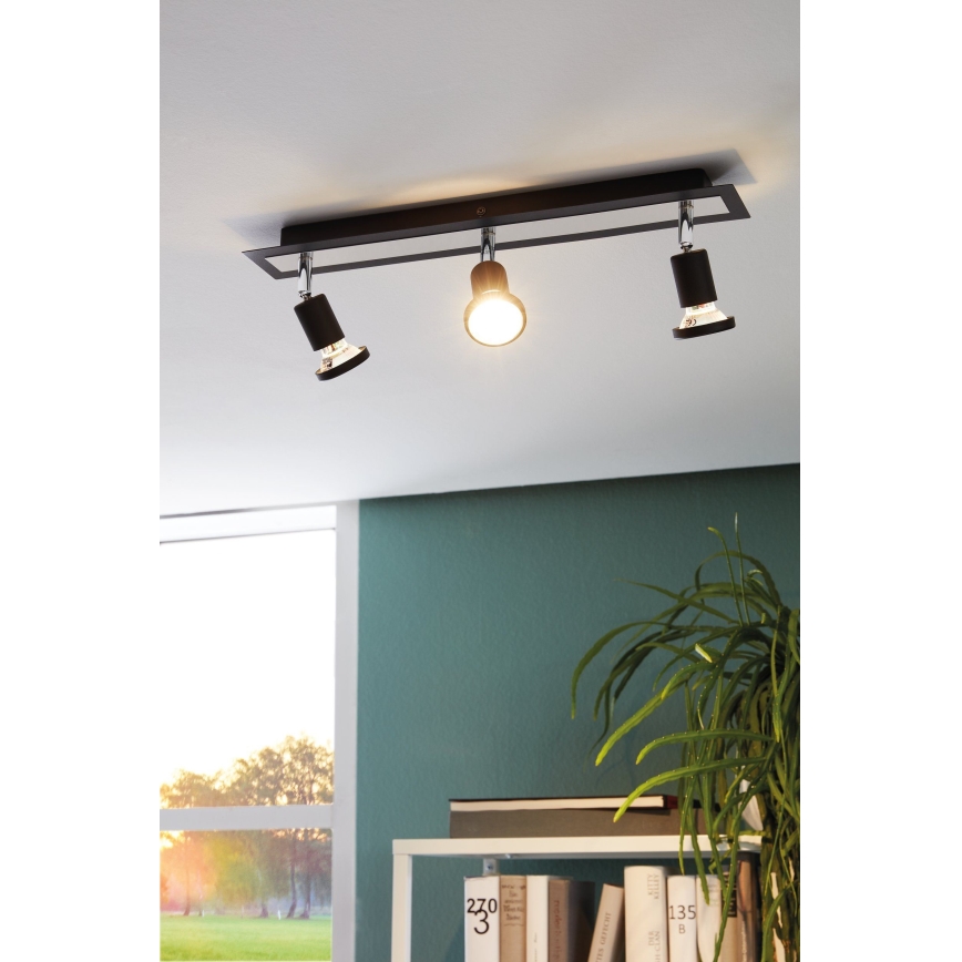 Eglo 94965 - LED lampa SARRIA 3xGU10-LED/5W/230V