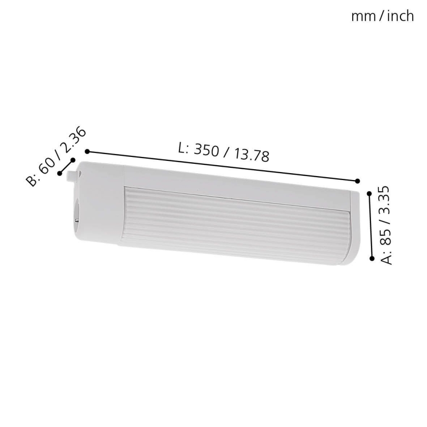 Eglo - Sienas lampa 2xE14/40W/230V