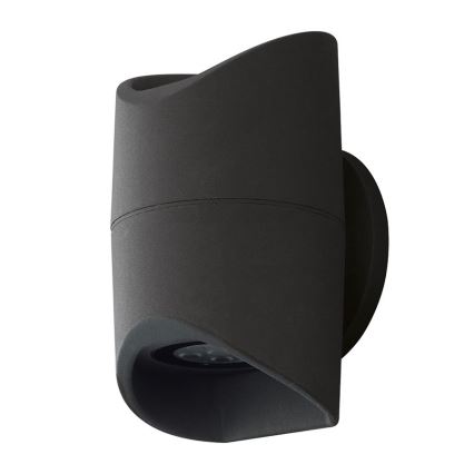 Eglo 95076 - Āra sienas gaismeklis ABRANTES 2xLED/6W/230V IP44