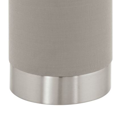 Eglo - Aptumšojama galda lampa 1xE27/40W/230V taupe
