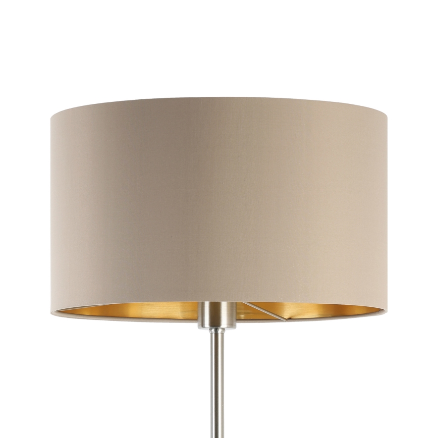 Eglo - Grīdas stāvlampa 1xE27/60W/230V taupe