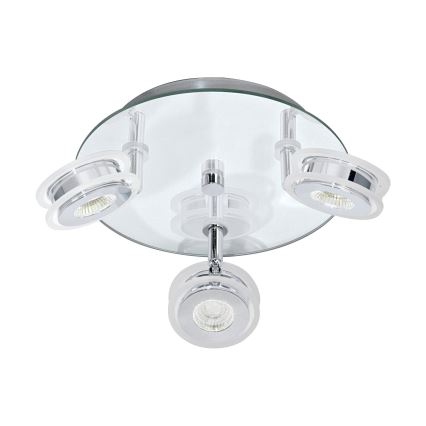 Eglo 95279 - Vannas istabas LED lampa AGUEDA 3xLED/3,3W/230V IP44