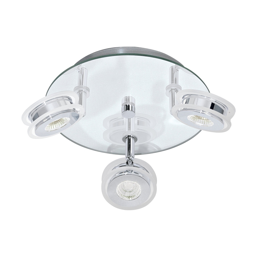 Eglo 95279 - Vannas istabas LED lampa AGUEDA 3xLED/3,3W/230V IP44