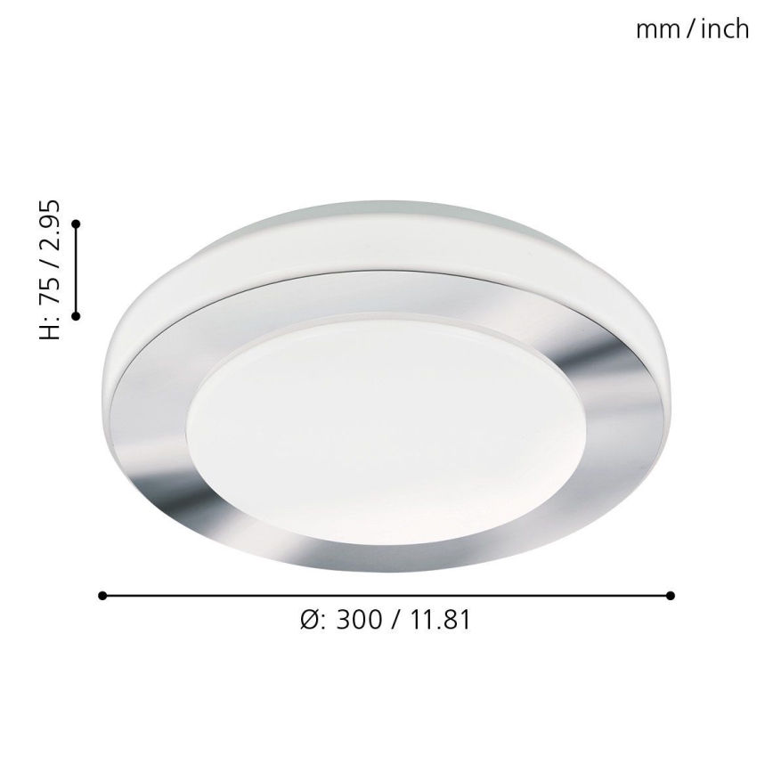 Eglo - LED vannas istabas lampa 1xLED/11W/230V IP44