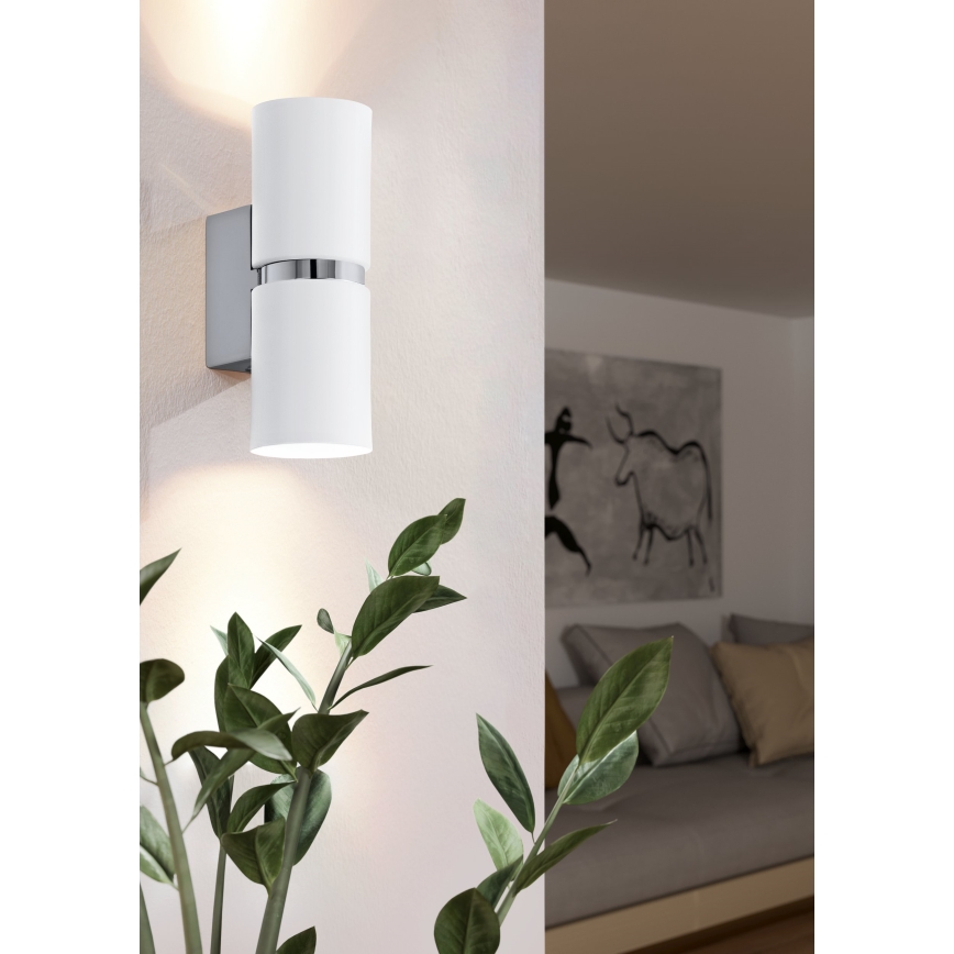 Eglo - LED sienas gaismeklis 2xGU10-LED/4W/230V
