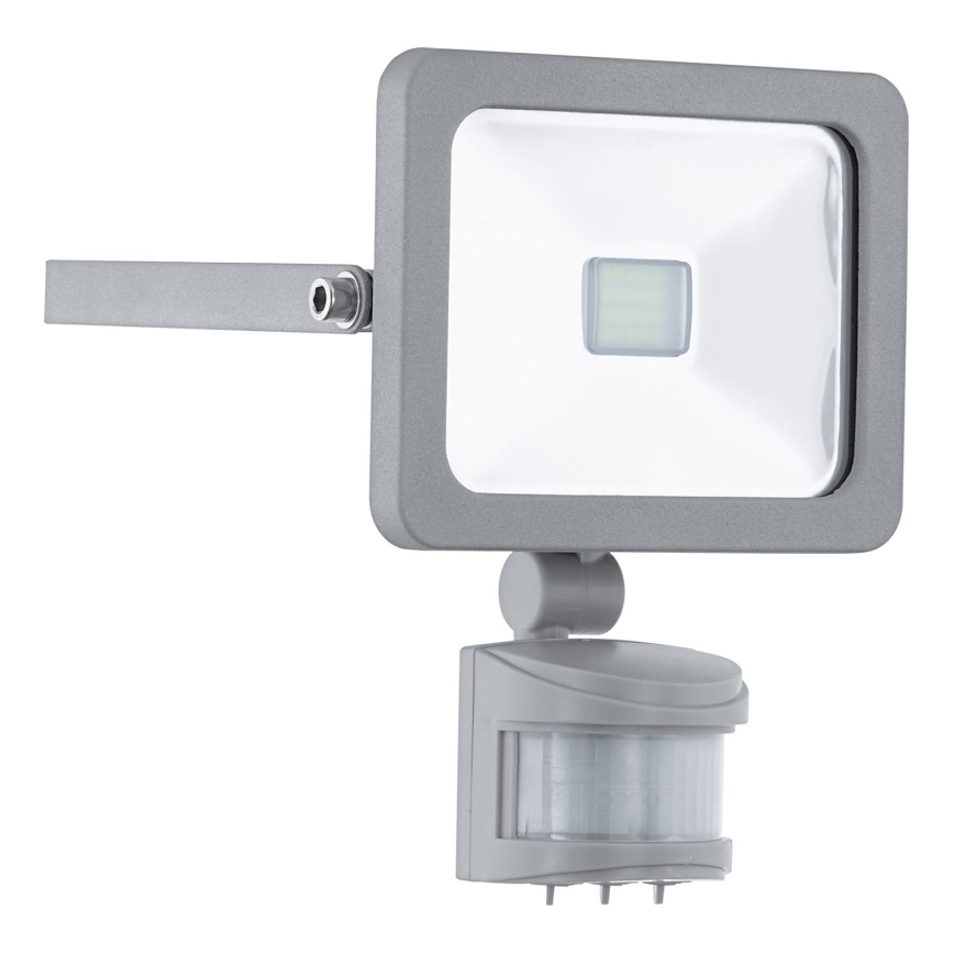 Eglo 95407 - LED prožektors ar sensoru FAEDO 1 1xLED/10W/230V IP44