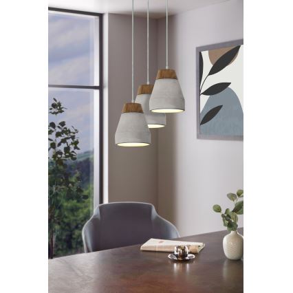 Eglo - Lustra 1xE27/60W/230V