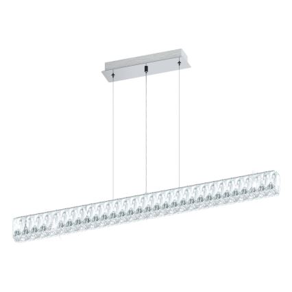 Eglo 95543 - Kristāla lustra TELLUGIO-S ar regulējamu spilgtumu LED/36W/230V
