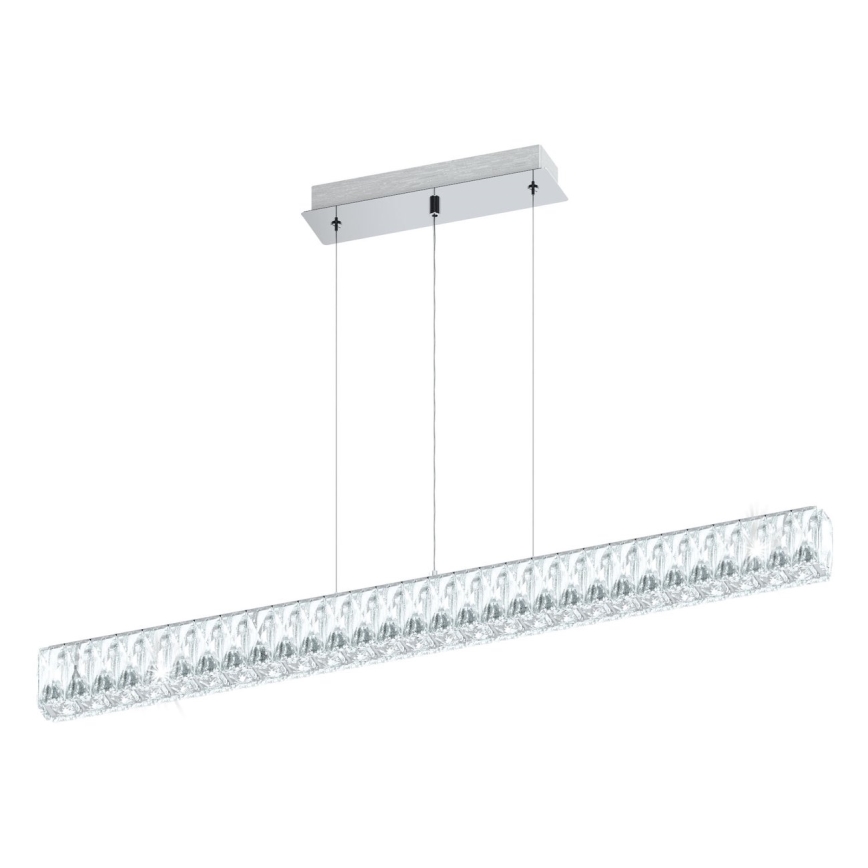 Eglo 95543 - Kristāla lustra uz troses TELLUGIO-S LED/36W/230V 3000K