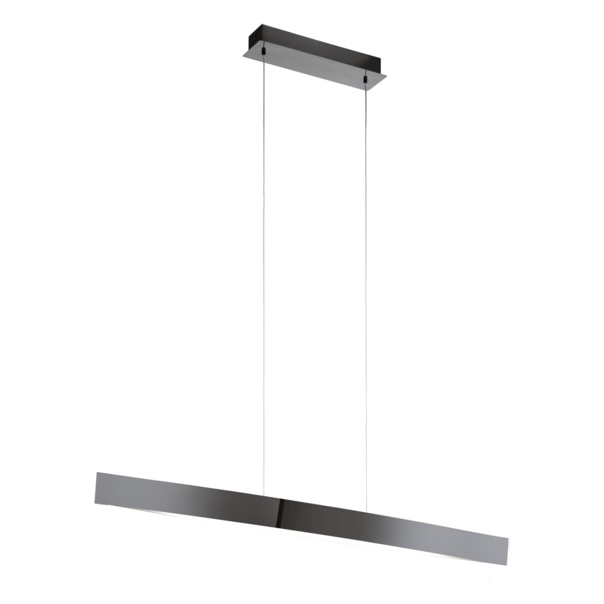 Eglo 95549 - FORNES-S regulējama LED pakaramā lampa uz kabeļa LED/24W/230V 2700-6500K melna hroma apdare