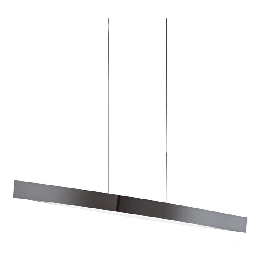 Eglo 95549 - FORNES-S regulējama LED pakaramā lampa uz kabeļa LED/24W/230V 2700-6500K melna hroma apdare