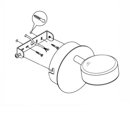 Eglo - LED lampa 1xLED/5,4W/230V