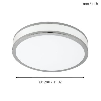 Eglo - LED griestu gaismeklis LED/18W/230V