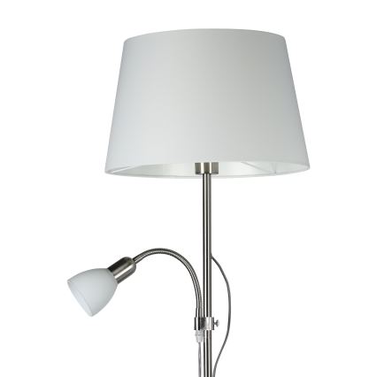 Eglo 95686 - Stāvlampa CONESA 1xE27/60W + 1xE14/40W