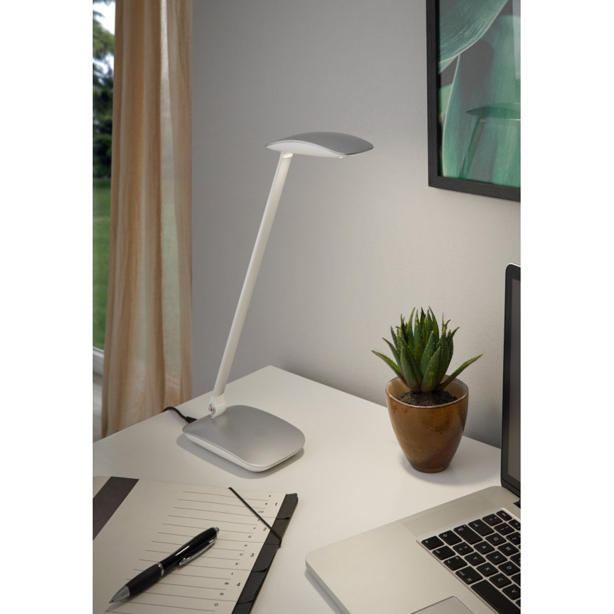 Eglo - regulējama LED galda lampa LED/4,5W/USB