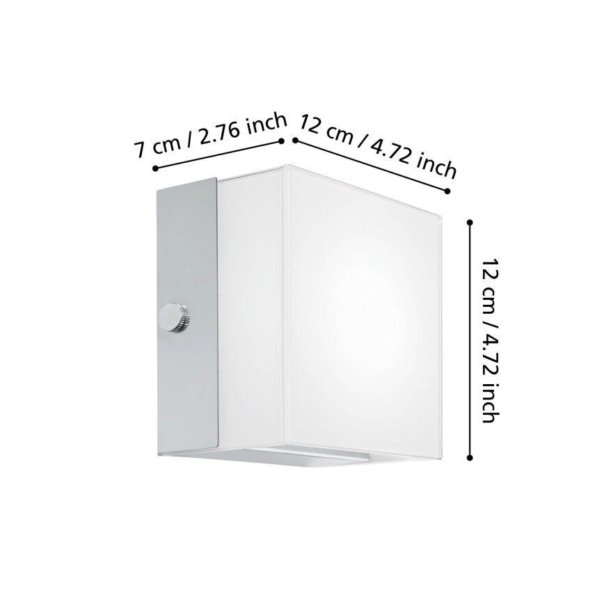 Eglo 95747 - LED sienas gaismeklis ALEA 2 LED/3,7W/230V