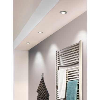 Eglo - LED iebūvējams griestu gaismeklis 1xLED/4,9W/230V