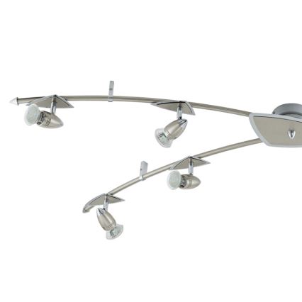Eglo 95826 - LED lampa WAVE LED 6xGU10-LED/3W/230V