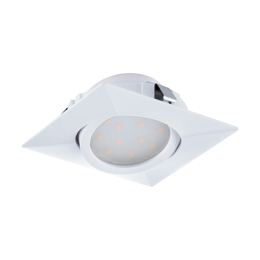Eglo - komplekts 3 gab. iebūvējami LED griestu gaismekļi PINEDA LED/4,9W/230V