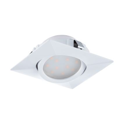 Eglo - KOMPLEKTS 3x LED iebūvējams griestu gaismeklis PINEDA 1xLED/4,9W/230V