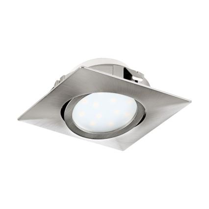 Eglo - KOMPLEKTS 3x LED iebūvējams griestu gaismeklis PINEDA 1xLED/4,9W/230V